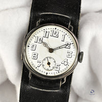 WW1 Silver Trench Watch - Original Condition - c.1917 - Vintage Watch Specialist