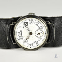 WW1 Silver Trench Watch - Original Condition - c.1917 - Vintage Watch Specialist
