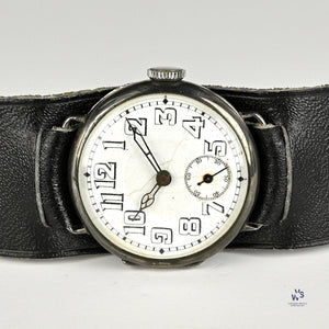 WW1 Silver Trench Watch - Original Condition - c.1917 - Vintage Watch Specialist