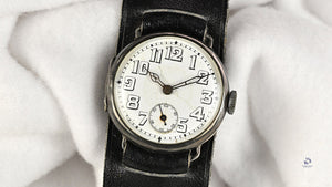 WW1 Silver Trench Watch - Original Condition - c.1917 - Vintage Watch Specialist