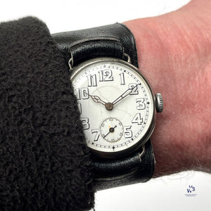 WW1 Silver Trench Watch - Original Condition - c.1917 - Vintage Watch Specialist