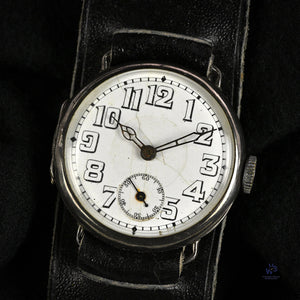 WW1 Silver Trench Watch - Original Condition - c.1917 - Vintage Watch Specialist