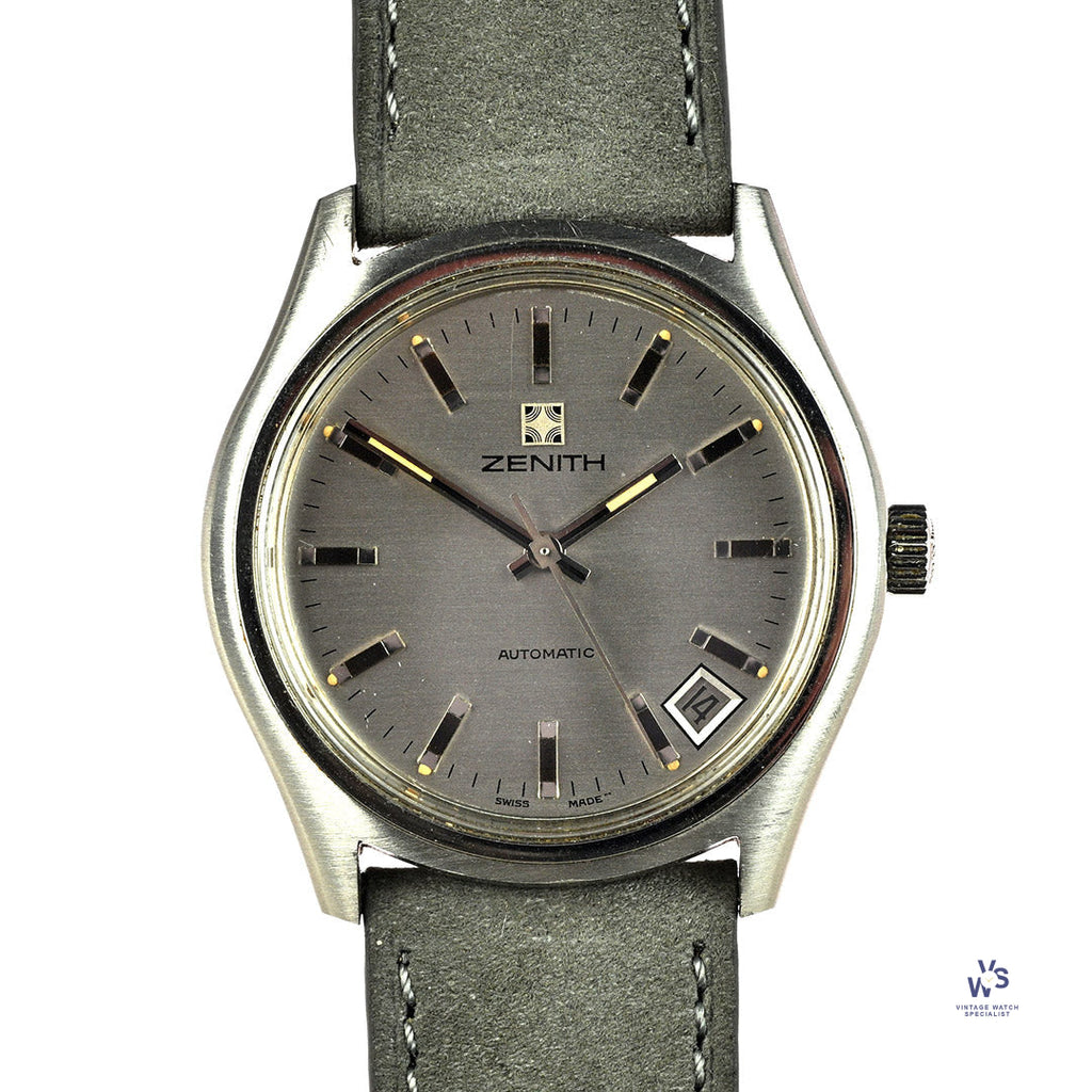 Zenith Automatic Date Model Ref: 01.1310.380 c.1975 Vintage Watch Specialist