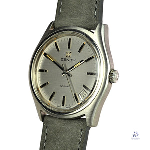 Zenith Automatic Date Model Ref: 01.1310.380 c.1975 Vintage Watch Specialist