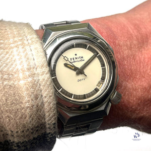 Zenith Defy - Model Ref: 1808-68 - Automatic Calendar - Gay Freres Bracelet - c.1970s - Vintage Watch Specialist