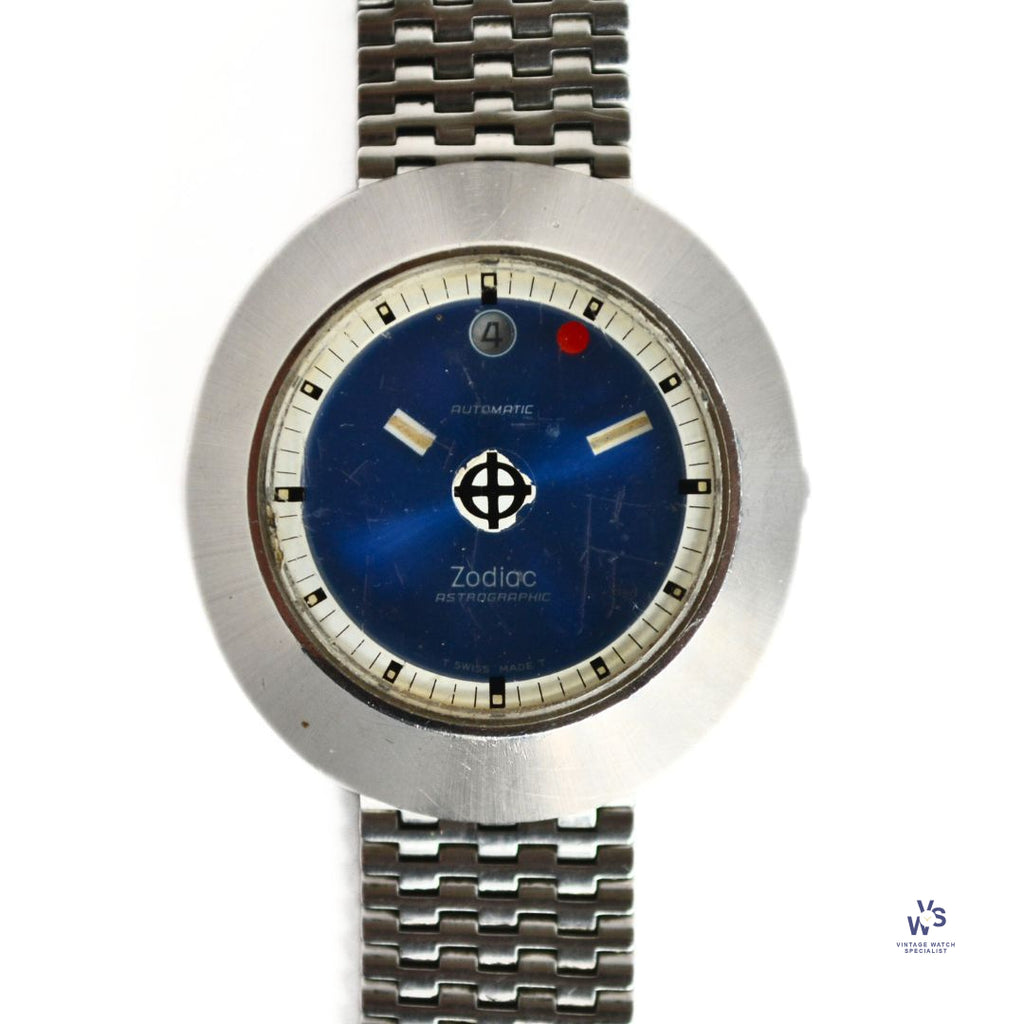 Zodiac - Astrographic - Mystery Dial - Automatic - Model Ref: 882-953 - c.1975 - Vintage Watch Specialist