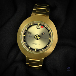 Zodiac - Automatic - Astrographic SST Mystery Dial - GP - Original Zodiac Bracelet - Box No Papers - c.1969 - Vintage Watch Specialist