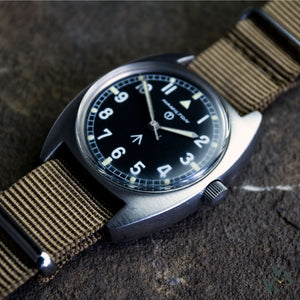 1975 Hamilton 6BB Hacking Seconds RAF Military watch - Vintage Watch Specialist