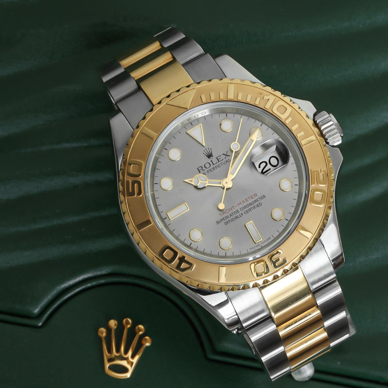 Rolex Yacht-Master Two-Tone 16623 Pre-owned Champagne