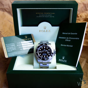 2013 Rolex Submariner Date 116610LN with box and papers - Calibre 3135 - Vintage Watch Specialist