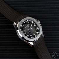 2019 Patek Philippe Aquanaut Stainless Steel (Rubber strap deployant clasp and Patek bracelet) 5167/1A-001 - Vintage Watch Specialist