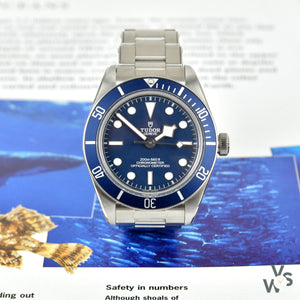 2020 Full set brand new unworn Tudor Black Bay 58 Blue Dial Ref. m79030b-0001 - Vintage Watch Specialist