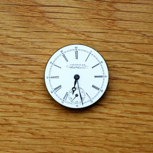 Waltham Pocket Watch - Dial, hands & Movement - Spares/Repairs