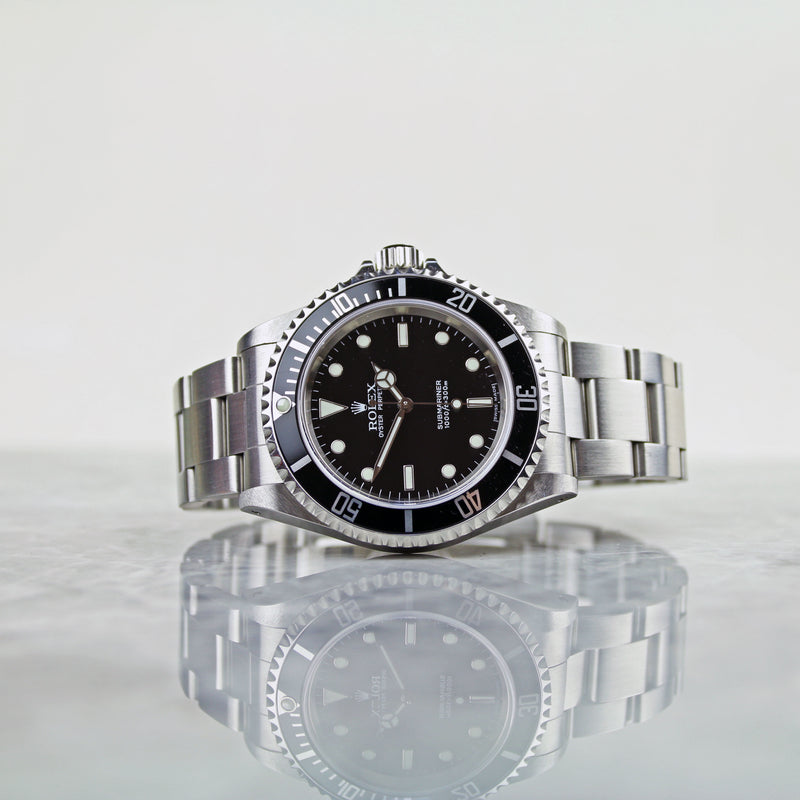 2005 Rolex Oyster Submariner Non-Date Ref.14060 with box and papers - Vintage Watch Specialist