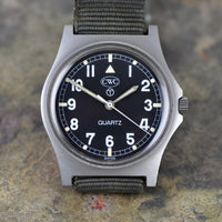 Vintage Cabot Watch Company (CWC) - G10 ‘Fat Boy’ - RAF Military Issue Quartz Watch - 6BB/6645-99 - c.1983 - Vintage Watch Specialist