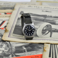 Vintage Cabot Watch Company (CWC) - G10 ‘Fat Boy’ - RAF Military Issue Quartz Watch - 6BB/6645-99 - c.1983 - Vintage Watch Specialist