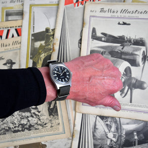 Vintage Cabot Watch Company (CWC) - G10 ‘Fat Boy’ - RAF Military Issue Quartz Watch - 6BB/6645-99 - c.1983 - Vintage Watch Specialist