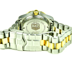 Tag Heuer Ladies Gold and Steel Professional 200m WK1320 - Vintage Watch Specialist