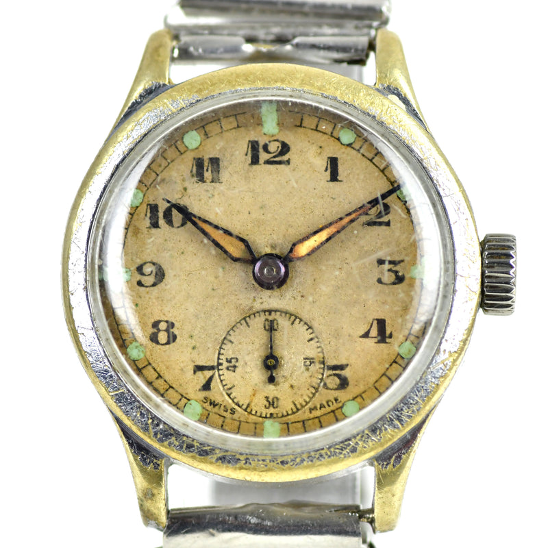 Revue Caliber 57 c.1940s ATP - Army Trade Pattern - British Army-issued WWII Watch