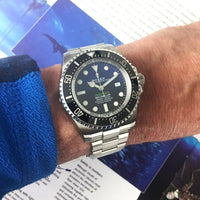 December, 2019 - Rolex Deepsea - Sea-Dweller 'James Cameron' - Ref. 126660 - New and Unworn Partially Stickered