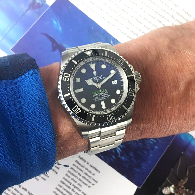 Rolex james cameron on wrist Clearance