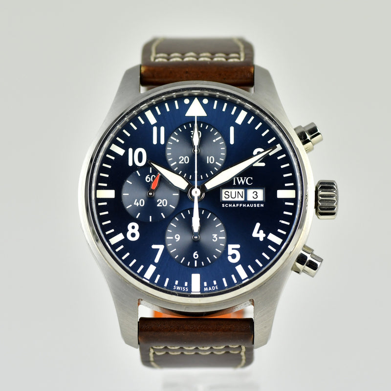 IWC Pilot's Chronograph - Le Petit Prince - Ref. IW377714 - March 2017 with Box and papers