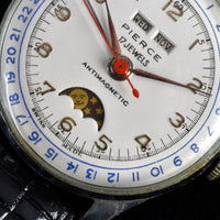 Pierce Triple Calendar Moon Phase - Calibre 103CLD - Chrome Plated Case***NOW SOLD***