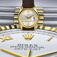 Rolex Oyster Perpetual - Date - 18ct Gold - Model Ref: 1503 - 1 million Serial, c.1965