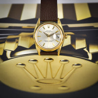 Rolex Oyster Perpetual - Date - 18ct Gold - Model Ref: 1503 - 1 million Serial, c.1965