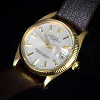 Rolex Oyster Perpetual - Date - 18ct Gold - Model Ref: 1503 - 1 million Serial, c.1965