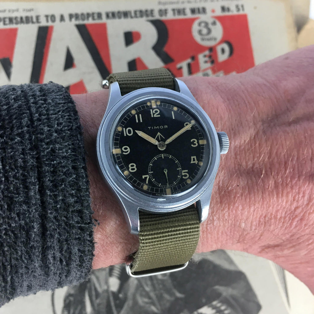 Timor Dirty Dozen - Military Issued Wristwatch - c.1945 - Reference W.W.W K6297 36197