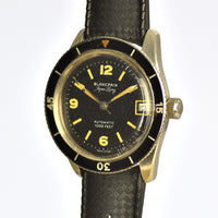 Vintage Blancpain Aqua Lung - 1000 Feet Divers Watch with Original Bakelite Bezel - Caliber R585 Movement***NOW SOLD***