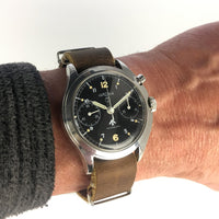 Lemania Mk III - 6BB/924-3306 - RAF - Mono Pusher Chronograph - Issued 1962 - No. 1184/62