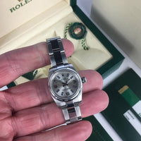 Rolex Oyster Perpetual - 26mm Ladies - Model 176200 - Box & Papers - 2018