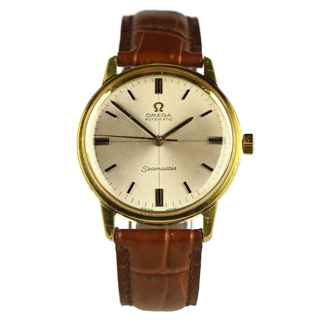Omega Seamaster - Model Ref: 165.002 - Gold Plated - Silver Cross Hair Dial - c.1968 - ***NOW SOLD***