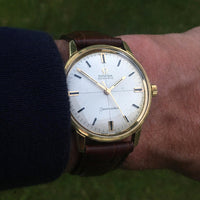 Omega Seamaster - Model Ref: 165.002 - Gold Plated - Silver Cross Hair Dial - c.1968 - ***NOW SOLD***