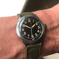 Elgin National Watches -  A-11 American Air Force Military Navigation Watch - c.1942s