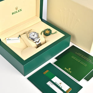 Rolex Oyster Perpetual 31mm - Unusual White Roman Dial - Model Ref: M177200 - Issued 2020