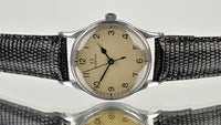 Omega - A Military Issued Wristwatch - Air Ministry 6B/159 White Dial - c.1939