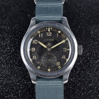 Cyma - Dirty Dozen - British Military WW2 Issued Watch - c.1945 - Tropical Dial ***SOLD***