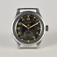 Cyma - Dirty Dozen - British Military WW2 Issued Watch - c.1945 - Tropical Dial ***SOLD***