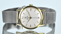 Buren Grand Prix - Gold Plated Stainless Steel - Steel Milanese Mesh Bracelet - c.1960s