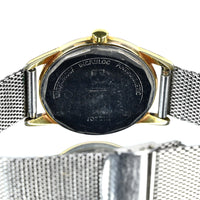 Buren Grand Prix - Gold Plated Stainless Steel - Steel Milanese Mesh Bracelet - c.1960s