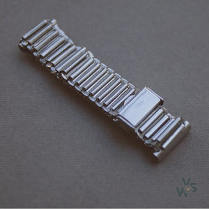 A. D. Military Style stainless steel bracelet - Bonklip design style - Vintage Watch Specialist