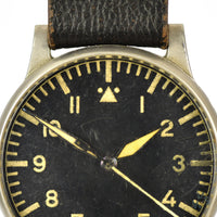 A. Lange & Sohne - Signed Luftwaffe Issued German WWII Type A Observers Watch - Beobachtungs-Uhr (B-Uhr) - Vintage Watch Specialist