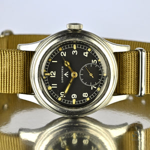 A Longines WWW ’Dirty Dozen’ - c.1945 World War II British Army Watch - Matching Case and Lug Numbers - Vintage Watch Specialist