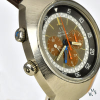 A Stunning Tropical Dial - Omega Flightmaster Chronograph GMT - Model Ref: 145.026 - Cal. 911 - c.1971 - Vintage Watch Specialist