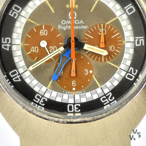 A Stunning Tropical Dial - Omega Flightmaster Chronograph GMT - Model Ref: 145.026 - Cal. 911 - c.1971 - Vintage Watch Specialist