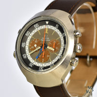 A Stunning Tropical Dial - Omega Flightmaster Chronograph GMT - Model Ref: 145.026 - Cal. 911 - c.1971 - Vintage Watch Specialist