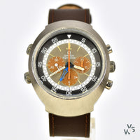 A Stunning Tropical Dial - Omega Flightmaster Chronograph GMT - Model Ref: 145.026 - Cal. 911 - c.1971 - Vintage Watch Specialist